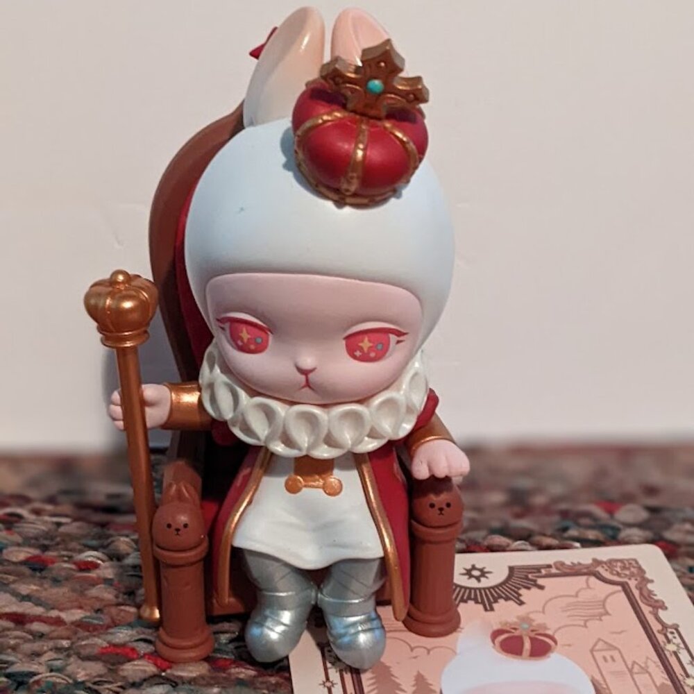 Popmart Bunny Mysterious Tarot "The Emperor"